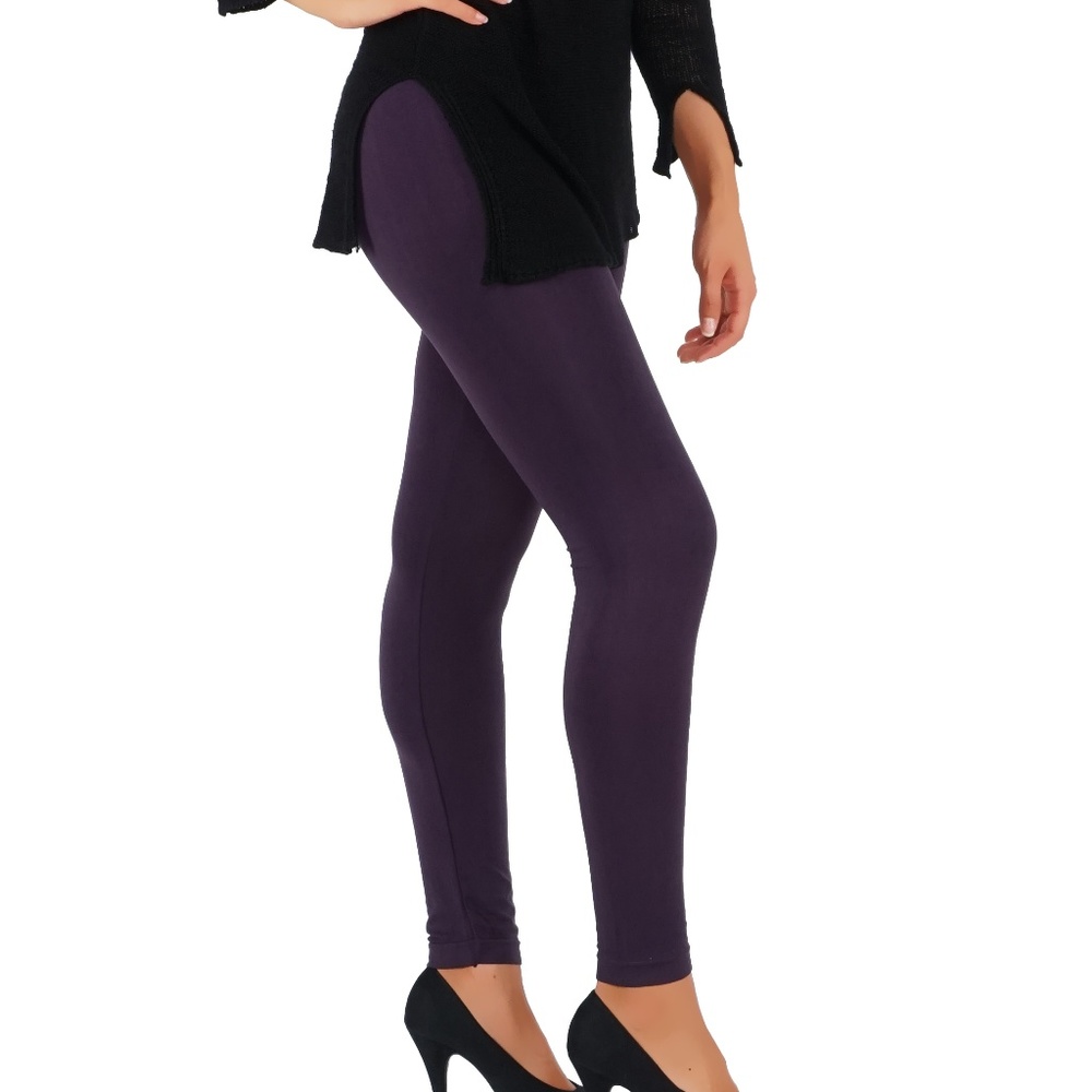 Casual Light weight Leggings Purple
